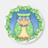 BaZooples "oliver" Uilenmagneet Magneet (Voorkant)