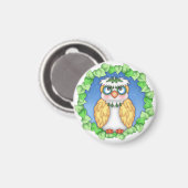 BaZooples "Oscar" Uil magneet (Voorkant / Achterkant)