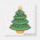 BaZooples vakantieboom magneet (Voorkant)