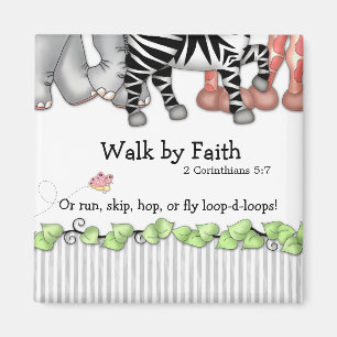 BaZooples "Walk by Faith" Magneet