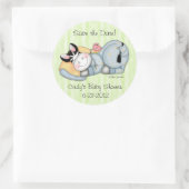 BaZovolken "Sparen de Datum!" Zach Sticker (Tas)