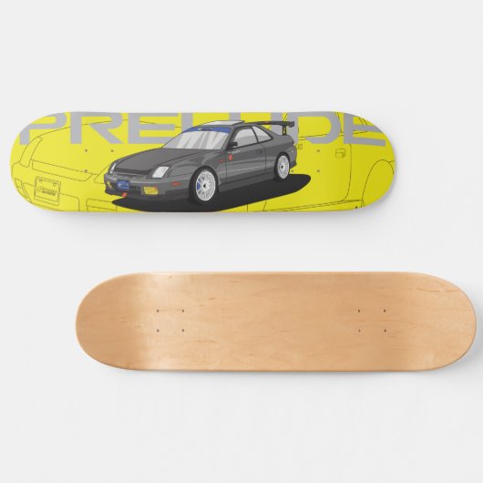 BB6 automotive prelude skateboard deck (Horizontaal)