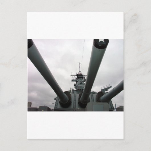 BB-62 Battleship New Jersey Briefkaart (Voorkant)