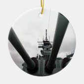 BB-62 Battleship New Jersey Keramisch Ornament (Voorkant)