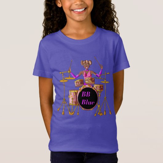 BB Blue T-Shirt (Voorkant)