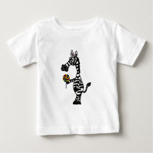 BB- Funky-Zebra met een Lollipop-Baby-outfit