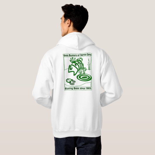 BB Gedekte Sweatshirts Hoodie (Achterkant volledig)