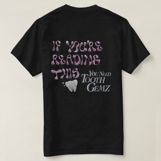 BB heeft tandengemz t-shirt nodig (Design achterkant)