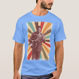 BB King Retro Stijl T-shirt