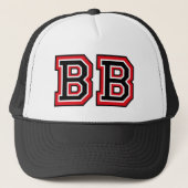 "BB"-monogram Trucker Pet (Voorkant)