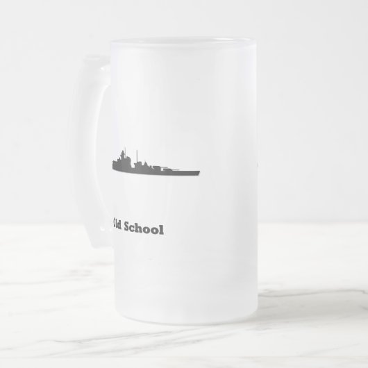 BB Oude School Matglas Bierpul (Voorkant links)