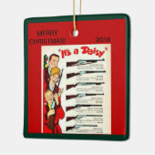 BB Pistolen kerstversiering Keramisch Ornament (Links)