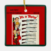 BB Pistolen kerstversiering Keramisch Ornament (Voorkant)