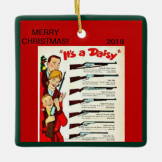 BB Pistolen kerstversiering Keramisch Ornament