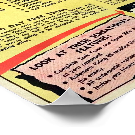  BB Pistool Mail Order en Poster (Hoek)