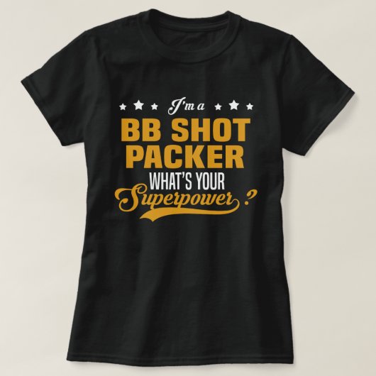 Bb Shot Packer T-shirt (Design voorkant)