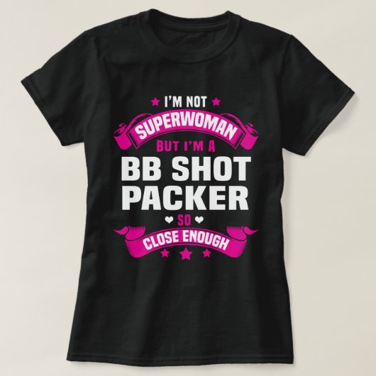 Bb Shot Packer T-shirt (Design voorkant)