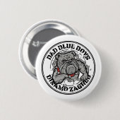 BBB logo embodies the spirit of Dinamo Zagreb Ronde Button 5,7 Cm (Voorkant /achterkant)