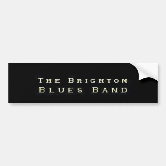BBB-sticker - 2Liner - WIDE - zwart Bumpersticker (Voorkant)