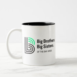 BBBS van het Bay Area Tweekleurige Koffiemok