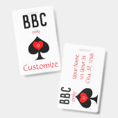 BBC Alleen Blade Spade Teken Thunder_Cove Badge (Voor- en achterkant)