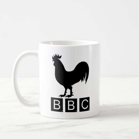 BBC - Big Black Cockerel Koffiemok (Links)