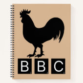 BBC - Big Black Cockerel Notitieboek (Voorkant)