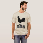 BBC - Big Black Cockerel T-shirt (Voorkant volledig)