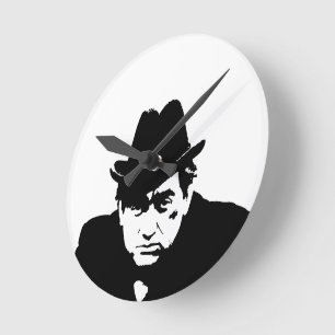 BBC Comedy Legend Tony Hancock Wall Clock Ronde Klok