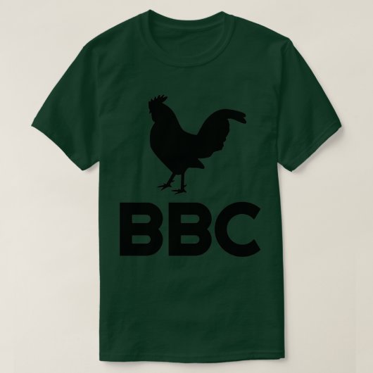 BBC Funny Mannen Ongepaste Humor geeft Boerderij B T-shirt (Design voorkant)