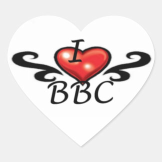 BBC HART STICKER