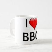 BBC Klassieke witte Mok (Voorkant links)