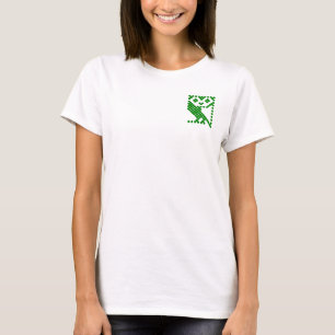 BBC Micro Owl - Small Green T-shirt