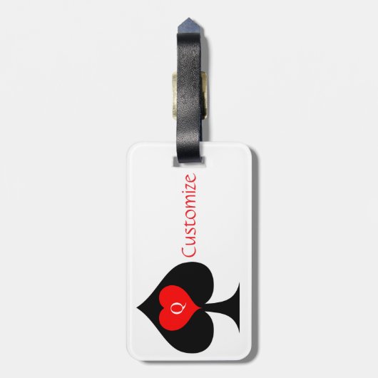 BBC Only Blade Spade Sign Thunder_Cove Bagagelabel (Achterkant verticaal)