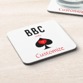 BBC Only Blade Spade Sign Thunder_Cove Bier Onderzetter (Linkerzijde)