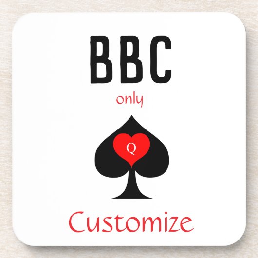 BBC Only Blade Spade Sign Thunder_Cove Bier Onderzetter (Voorkant)