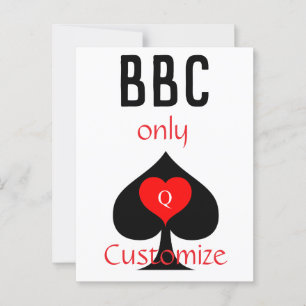 BBC Only Blade Spade Sign Thunder_Cove Briefkaart