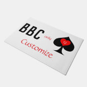 BBC Only Blade Spade Sign Thunder_Cove Deurmat (Schuin)