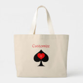 BBC Only Blade Spade Sign Thunder_Cove Grote Tote Bag (Achterkant)