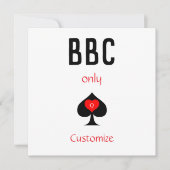 BBC Only Blade Spade Sign Thunder_Cove Kaart (Voorkant)