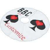 BBC Only Blade Spade Sign Thunder_Cove Kerstboom Rok (Gekanteld)