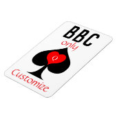 BBC Only Blade Spade Sign Thunder_Cove Magneet (Linkerzijde)