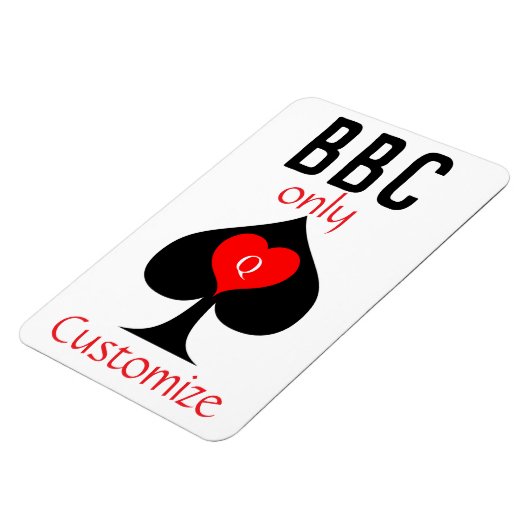 BBC Only Blade Spade Sign Thunder_Cove Magneet (Linkerzijde)