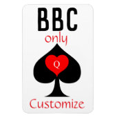 BBC Only Blade Spade Sign Thunder_Cove Magneet (Verticaal)