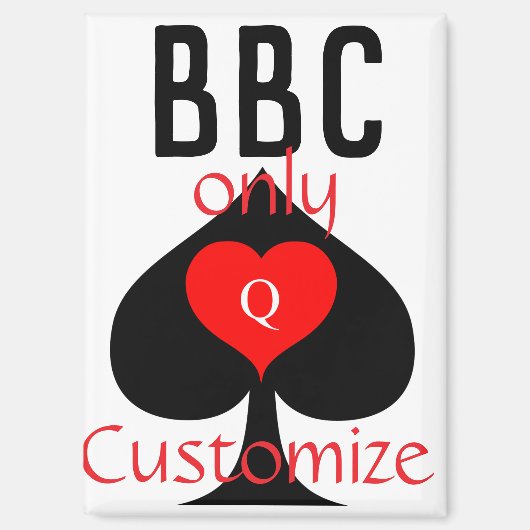 BBC Only Blade Spade Sign Thunder_Cove Magneet (Voorkant)