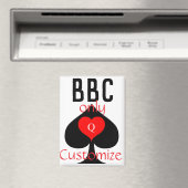 BBC Only Blade Spade Sign Thunder_Cove Magneet (Insitu (Vaatwasser))