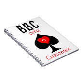 BBC Only Blade Spade Sign Thunder_Cove Notitieboek (Rechterzijde)