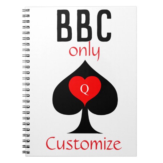 BBC Only Blade Spade Sign Thunder_Cove Notitieboek (Voorkant)
