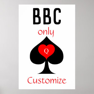 BBC Only Blade Spade Sign Thunder_Cove Poster