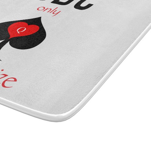 BBC Only Blade Spade Sign Thunder_Cove Snijplank (Hoek)